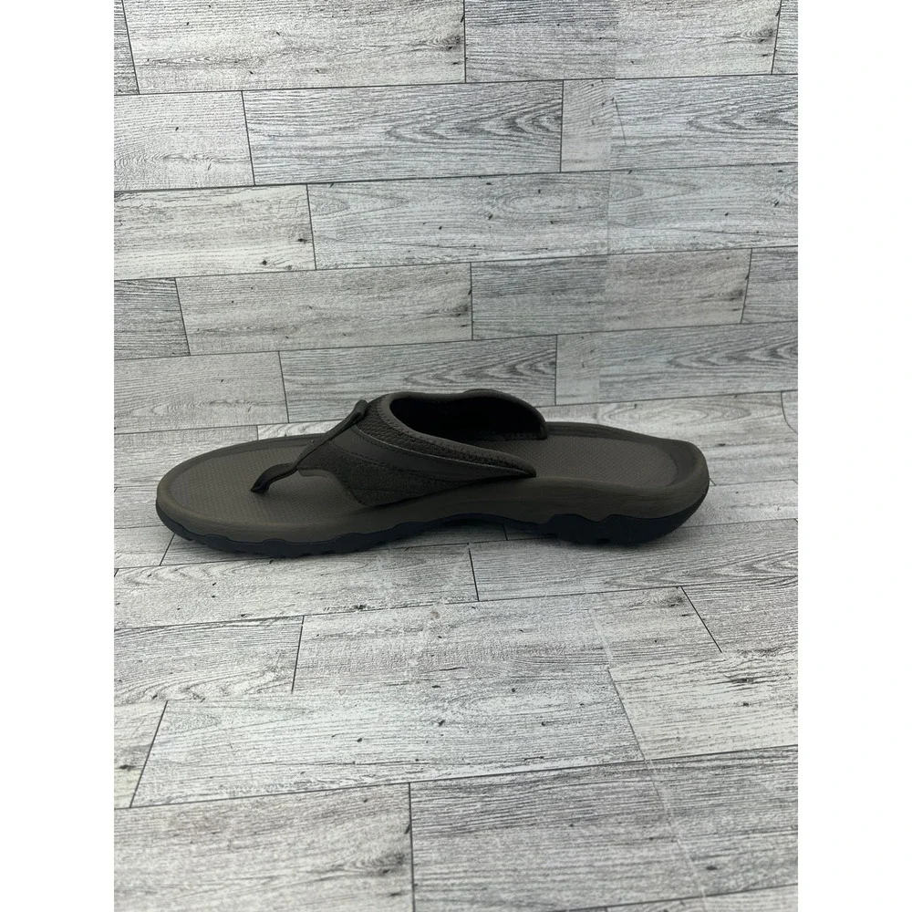 Teva Katavi 2‎ Men Thong Sandals Brown Suede Hiking Flip Flops 1002432 Size 14